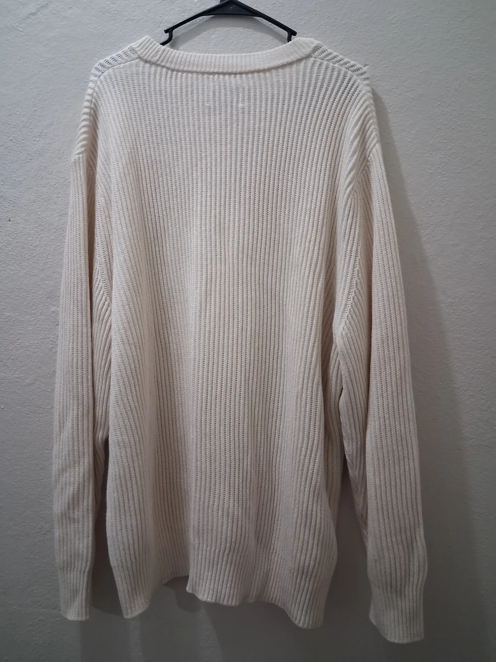 American Eagle Outfitters Crewneck Sweater in Cream